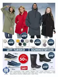 Sparkjøp kundeavis Side 8: TURSKO DAME/HERRE €249,95, VESTLAND LAV GUMMISTØVEL €299,90