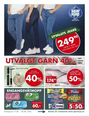 Sparkjøp (gyldig til 31-08)