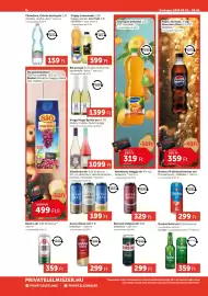 PRIVÁT akciós újság hét 34 Oldal 6: Theodora ásványvíz €159,00, Cappy lemonade €599,00