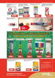 PRIVÁT akciós újság hét 34 Oldal 8: Jar Platinum mosogatógép kapszula €3.999,00, Ariel mosópor €3.599,00