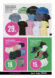 Sport Outlet kundeavis Side 3: Endurance koszulka sportowa €29,00, Lmnts/sway Majtki typu hipster / bokserki €19,00