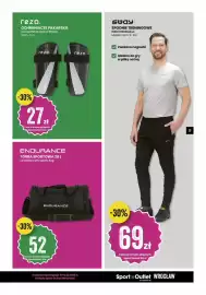 Sport Outlet kundeavis Side 31: Endurance torba sportowa 20 l €52,00, Rezo ochraniacze piłkarskie €27,00