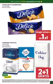 Stokrotka gazetka Strona 3: Ciastka Delicje Szampańskie €1,00, Cukier Biały
