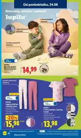 Lidl gazetka tydzień 35 Strona 22: LUPILU Bluza lub spodnie dresowe dziecięce €14,99