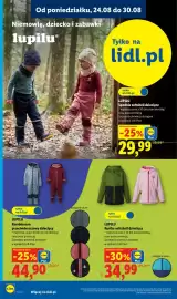 Lidl gazetka tydzień 35 Strona 24: LUPILU Kombinezon przeciwdeszczowy dziecięcy €44,90
