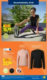 Lidl gazetka tydzień 35 Strona 31: Crivit Koszulka funkcyjna damska €15,99, Crivit Koszulka funkcyjna damska lub męska €23,99