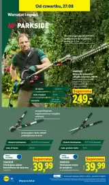 Lidl gazetka tydzień 35 Strona 36: PARKSIDE Teleskopowy sekator kowadełkowy lub nożycowy €39,99