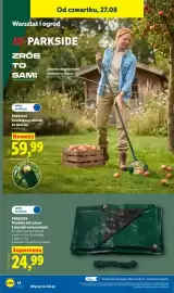 Lidl gazetka tydzień 35 Strona 40: PARKSIDE Teleskopowy zbierak do owoców €59,99