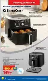 Lidl gazetka tydzień 35 Strona 48: SILVERCREST Frytkownica beztłuszczowa Air Fryer €149,00