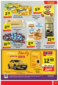 Gram Market gazetka tydzień 34 Strona 12: Wafle kakaowe Skawa €8,99, Herbata czarna granulowana Lipton Yellow Label €5,99