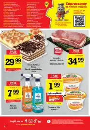 Gram Market gazetka tydzień 34 Strona 2: Ciasto Toffinka Bizon €29,99, Płyn do szyb Mill Clean pomarańczowy €7,99