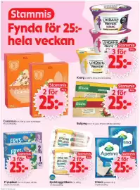 ICA Supermarket reklamblad vecka 34 Sida 2: Kvarg €25,00, Buljong €25,00