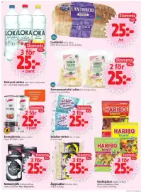 ICA Supermarket reklamblad vecka 34 Sida 3: Lantbröd Fazer. €25,00