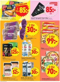 ICA Supermarket reklamblad vecka 34 Sida 8: Findus Findus -FISH- & CRISP GOURMETFILÉER ORIGINALEN -FISH- & CRI GOU omega 3