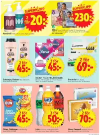 ICA Supermarket reklamblad vecka 34 Sida 9: New! BANC SOAD MALLE MA FLOWER HOUR Pomegranate & Mageolie HADE IN WEDN 3042