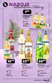 Netto gazetka | Alkohole Strona 3: Soplica Gorzka Oryginalna €7,49, ŻOŁĄDKOWA GORZKA €15,99