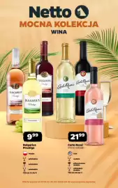 Netto gazetka | Alkohole Strona 1: Wino różowe półsłodkie Carlo Rossi Rose €21,99