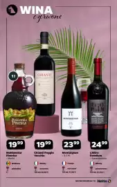 Netto gazetka | Alkohole Strona 13: Wino czerwone Chianti Poggio Vecchio wytrawne Włochy €19,99