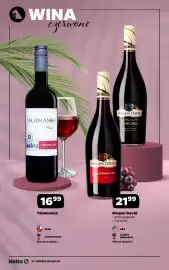 Netto gazetka | Alkohole Strona 16: Wino czerwone półwytrawne Talamanca €16,99, Wino czerwone Mogen David Concord €21,99