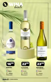 Netto gazetka | Alkohole Strona 6: Wino białe wytrawne Montaignan Sauvignon Blanc €23,99