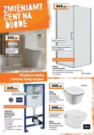Bricoman gazetka Strona 10: Kabina prysznicowa Ida €849,00, Stelaż WC podtynkowy Grohe Solido Even 3w1 €639,00