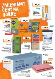 Bricoman gazetka Strona 4: Wylewka betonowa Kreisel 441 M-15 €13,45, Gotowa masa szpachlowa Knauf Fill & Finish Light €125,00