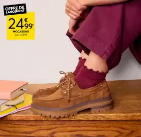 Catalogue DistriCenter semaine 33 page 2: Mocassins €24,99