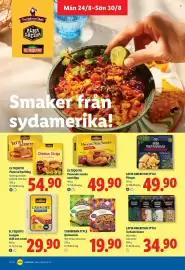 Lidl reklamblad vecka 35 Sida 13: EL TEQUITO Panerade snacks med dipp €49,90, EL TEQUITO Lasagne chili con carne €29,90