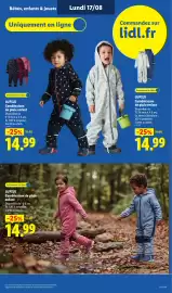 Catalogue Lidl | Les Exclus Web de la semaine page 9: Lupilu combinaison de pluie enfant €14,99
