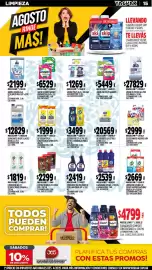 Catálogo Supermercados Yaguar semana 34 Página 16: Cif lustra muebles ultra €2.299,00