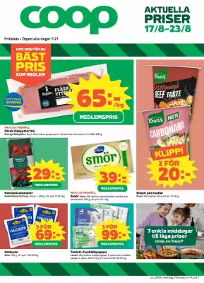 Coop Konsum (giltig till och med 23-08)