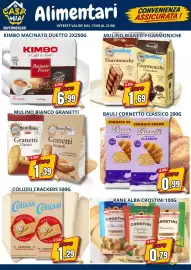 Volantino A Casa Mia Pagina 3: Bauli croissant classico €0,99, Kimbo macinato duetto €6,99