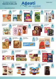 Volantino IperFamila Pagina 6: Piselli novelli Findus €4,00, Gelati MAGNUM €4,00