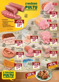 Billa leták týden 34 Strana 10: Tlačenka speciál €19,90, Šunkové kolenoručně skládané €19,90