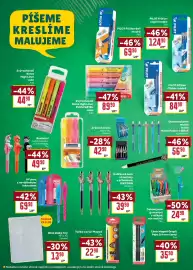 Billa leták týden 34 Strana 18: Kuličkové pero s kamínky a přívěskem unicorn €39,90