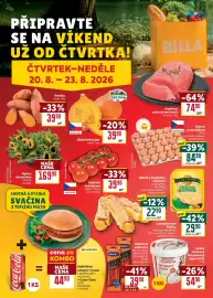 Billa leták týden 34 Strana 28: Česká Farma Dýně Hokkaido €39,90, Srdce domova smetanový jogurt bílý €54,90