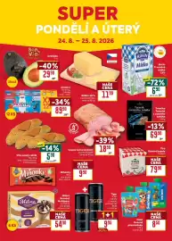 Billa leták týden 34 Strana 30: Tiger €9,95, Hello Ovocná přesnídávka €8,50