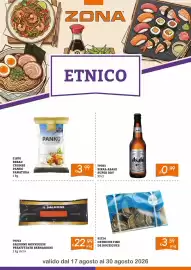 Volantino Zona Pagina 1: Birra Asahi Super Dry €0,99, Golden Turtle Brand Panko €3,99