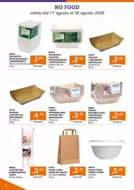Volantino Zona Pagina 22: Vassoi rettangolare cartoncino antigrasso €3,49, Contenitori monoporzioni carta €3,90