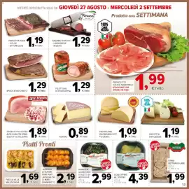 Volantino Todis Pagina 13: Provolone Valpadana DOP Piccante €1,09, Filetton di Porchetta Sentier €1,29