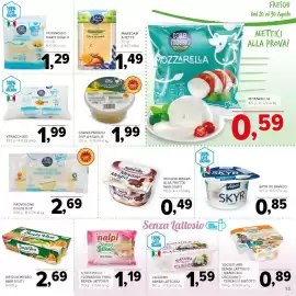 Volantino Todis Pagina 15: Formaggio grattugiato Colle Maggio €1,29, Colle Maggio Maasdam €1,49