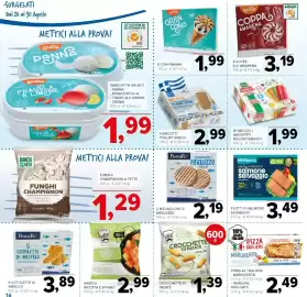 Volantino Todis Pagina 16: PescaRe 2 medaglioni di merluzzo €2,19, Crocchette di patate €1,39