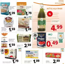 Volantino Todis Pagina 17: Risotto alla Marinara €1,09, Buon Pane American Sandwich €1,59