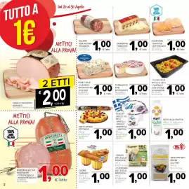 Volantino Todis Pagina 2: Formaggio Brie Entremont €1,00, Milk crema Dessert Creme Caramel €1,00
