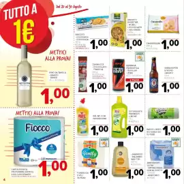 Volantino Todis Pagina 4: Gently tovaglioli €1,00, Bel Day shampoo €1,00