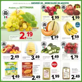 Volantino Todis Pagina 8: Banane Chiquita €1,59, Zucchine verdi €1,49