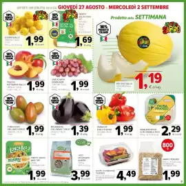 Volantino Todis Pagina 9: Peperoni gialli e rossi €1,99, Chips di verdure tostate €4,49