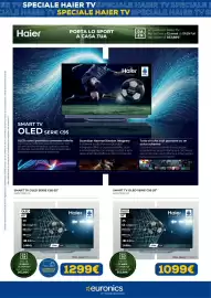 Volantino Euronics Pagina 2: Haier OLED 65" €1.299,00, Haier OLED 55" €1.099,00
