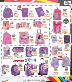 Volantino Bernava Pagina 5: Zaino Estensibile Barbie €29,90, Zaino Sdoppiabile Stitch €34,90