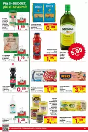 Volantino Despar Pagina 13: Croissant zuccherati S-BUDGET €1,79, Cola Senza Zuccheri S-BUDGET €0,69
